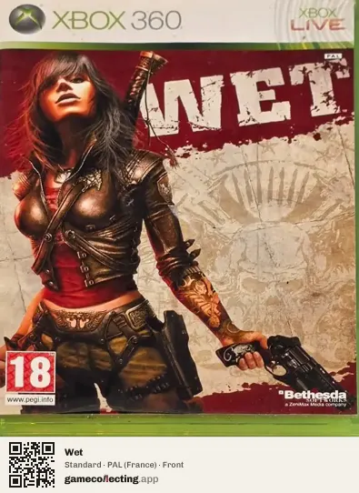 Wet Xbox 360, France box front