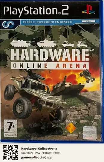 Hardware: Online Arena PlayStation 2, France box front