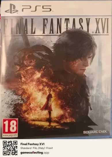 Final Fantasy XVI PlayStation 5, Italy box front