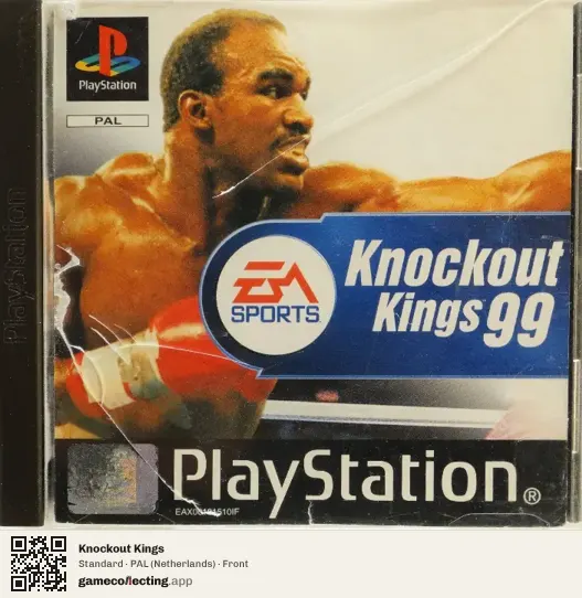 Knockout Kings PlayStation, Netherlands box front
