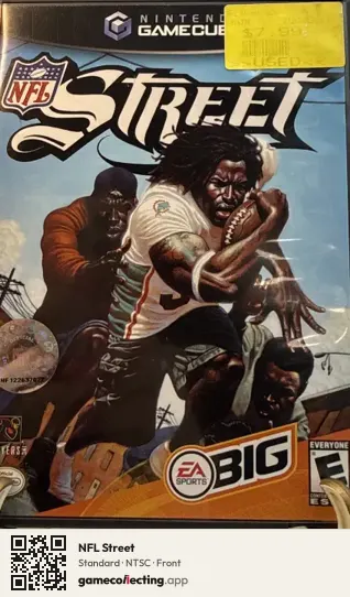 NFL Street Nintendo GameCube, NTSC box front