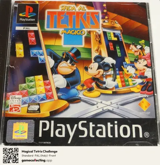 Magical Tetris Challenge PlayStation, Italy box front