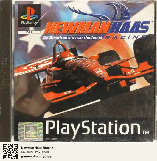Newman Haas Racing PlayStation, PAL box front