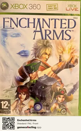 Enchanted Arms Xbox 360, PAL box front