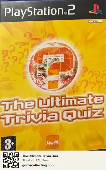 The Ultimate Trivia Quiz PlayStation 2, PAL box front
