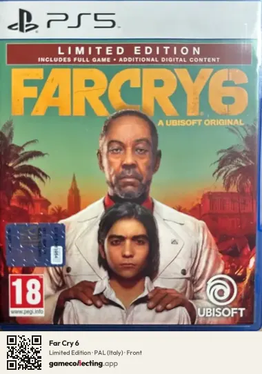 Far Cry 6 PlayStation 5, Italy box front