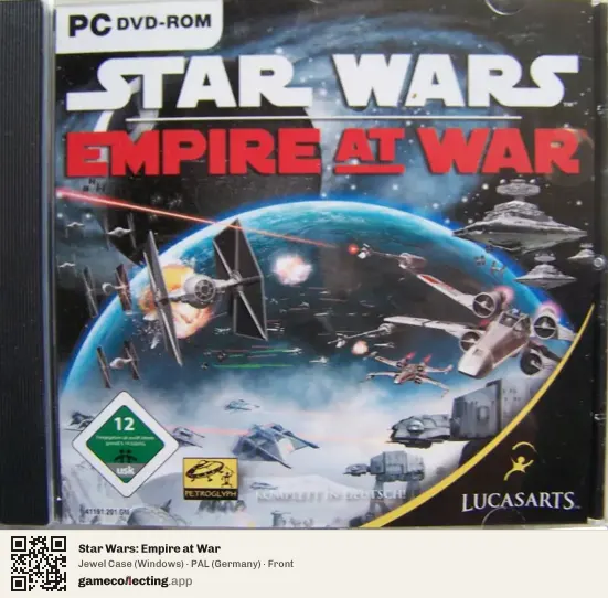 Star Wars: Empire at War Computer, Germany box front