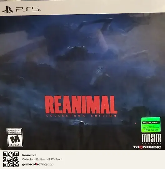 Reanimal PlayStation 5, NTSC box front