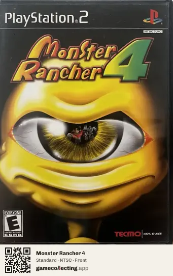 Monster Rancher 4 PlayStation 2, NTSC box front