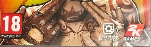 Borderlands 2, the USK square on its front