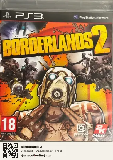Borderlands 2 PlayStation 3, Germany box front