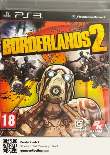 Borderlands 2 PlayStation 3, Germany box front
