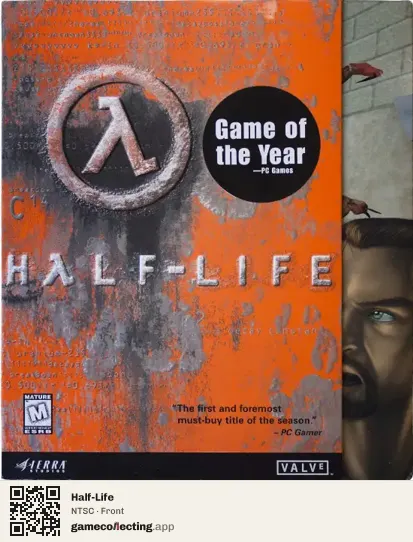 Half-Life Computer, NTSC box front