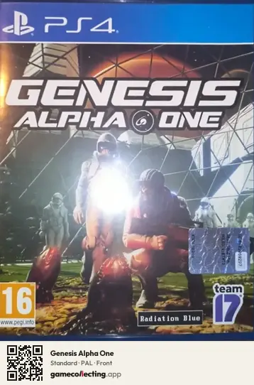 Genesis Alpha One PlayStation 4, PAL box front