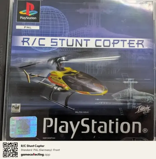 R/C Stunt Copter PlayStation, Germany box front