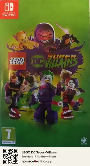 LEGO DC Super-Villains Nintendo Switch, Italy box front