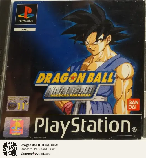 Dragon Ball GT: Final Bout PlayStation, Italy box front