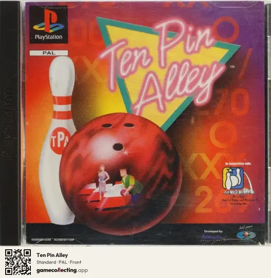 Ten Pin Alley PlayStation, PAL box front