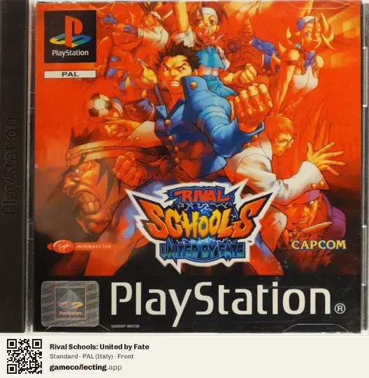 Rival Schools: United by Fate PlayStation, Italy box front