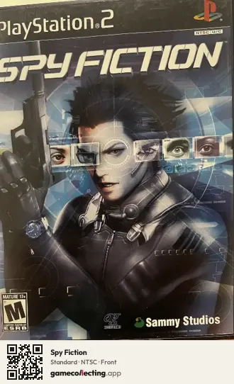 Spy Fiction PlayStation 2, NTSC box front