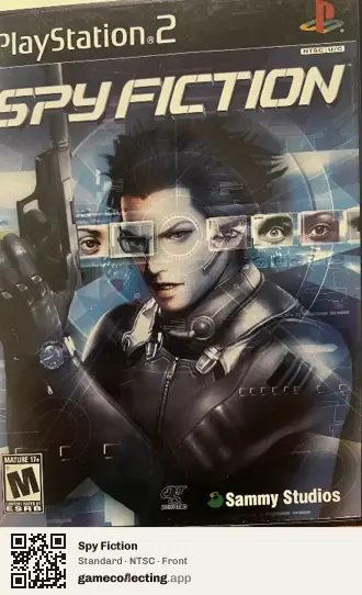 Spy Fiction PlayStation 2, NTSC box front