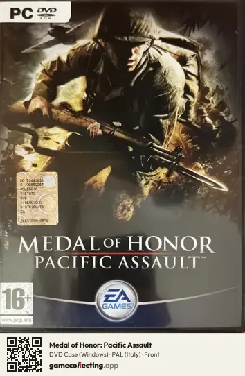 Medal of Honor: Pacific Assault Computer, Italy box front