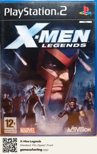 X-Men Legends PlayStation 2, Spain box front