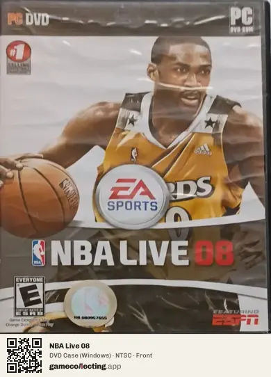 NBA Live 08 Computer, NTSC box front