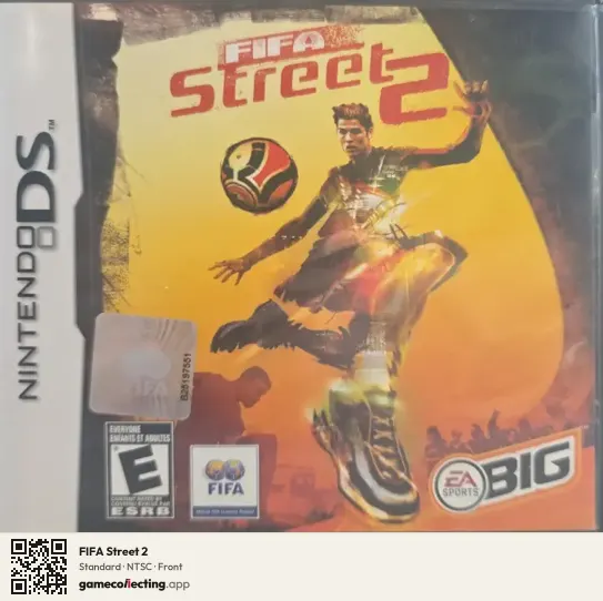 FIFA Street 2 Nintendo DS, NTSC box front