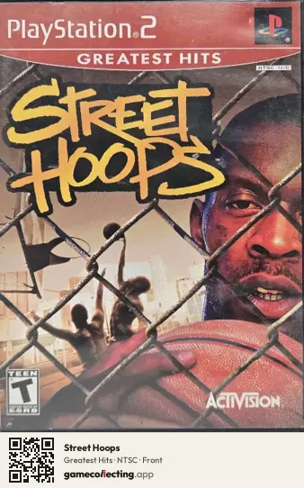 Street Hoops PlayStation 2, NTSC box front