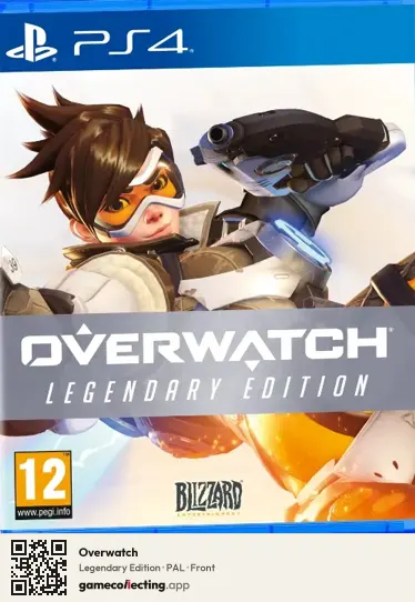 Overwatch PlayStation 4, PAL box front