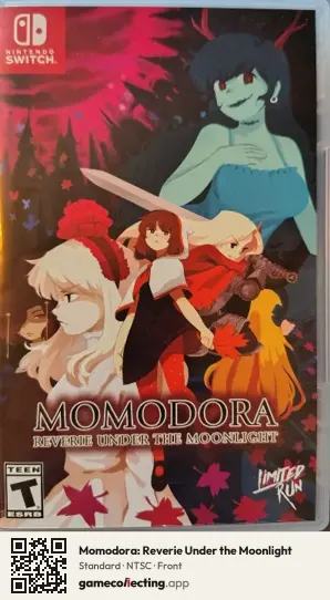 Momodora: Reverie Under the Moonlight Nintendo Switch, NTSC box front