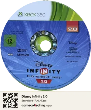 Disney Infinity 2.0 Xbox 360, PAL disc