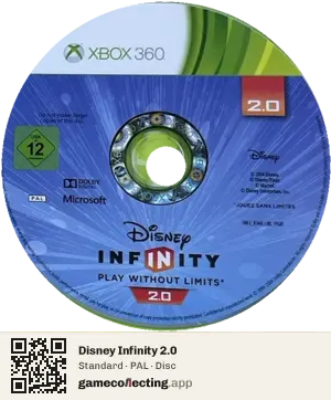 Disney Infinity 2.0 Xbox 360, PAL disc