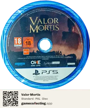 Valor Mortis PlayStation 5, PAL disc