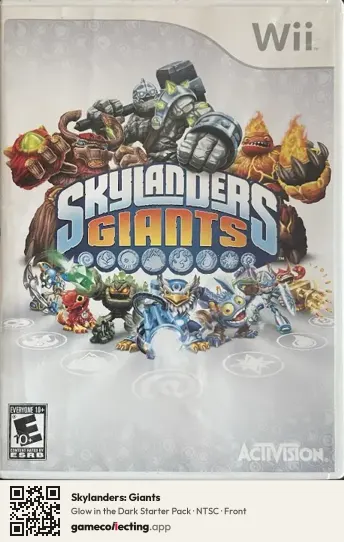 Skylanders: Giants Nintendo Wii, NTSC box front
