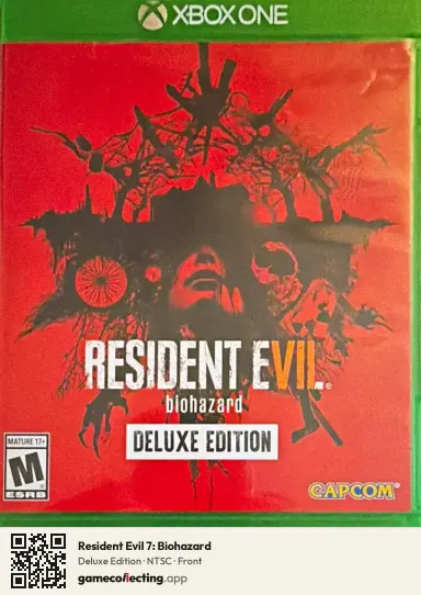 Resident Evil 7: Biohazard Xbox One, NTSC box front