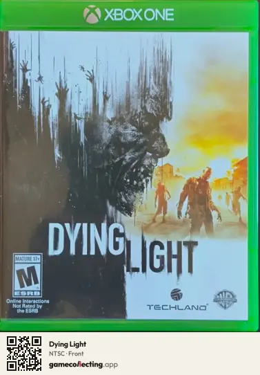 Dying Light Xbox One, NTSC box front