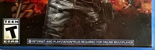 PlayerUnknown's Battlegrounds, the ESRB box on its front