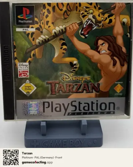Tarzan PlayStation, Germany box front