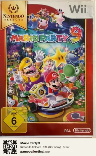 Mario Party 9 Nintendo Wii, Germany box front