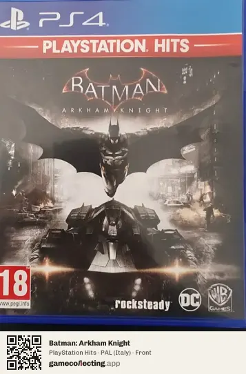 Batman: Arkham Knight PlayStation 4, Italy box front