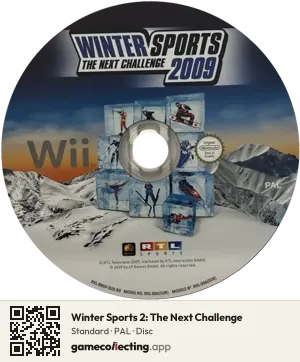Winter Sports 2: The Next Challenge Nintendo Wii, PAL disc