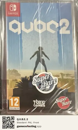 Q.U.B.E. 2 Nintendo Switch, PAL box front