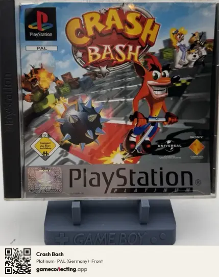Crash Bash PlayStation, Germany box front