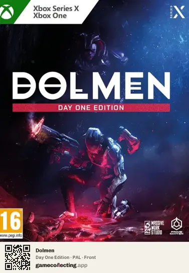 Dolmen Xbox One, PAL box front