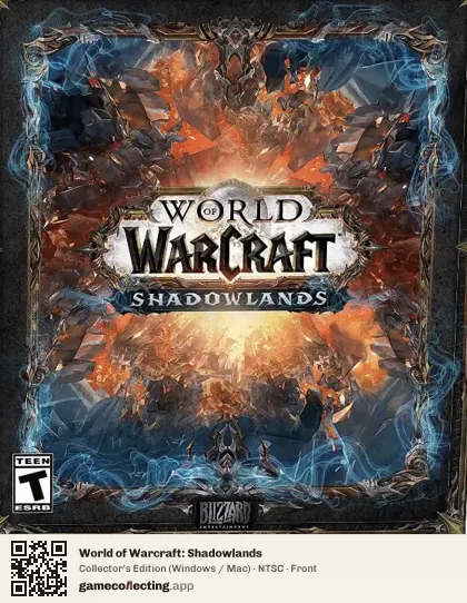 World of Warcraft: Shadowlands Computer, NTSC box front
