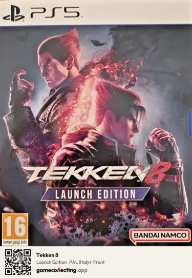 Tekken 8 PlayStation 5, Italy box front