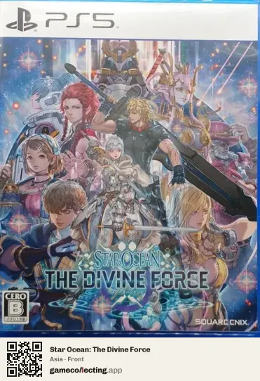 Star Ocean: The Divine Force PlayStation 5, Asia box front