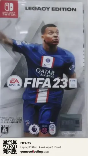 FIFA 23 Nintendo Switch, Asia box front